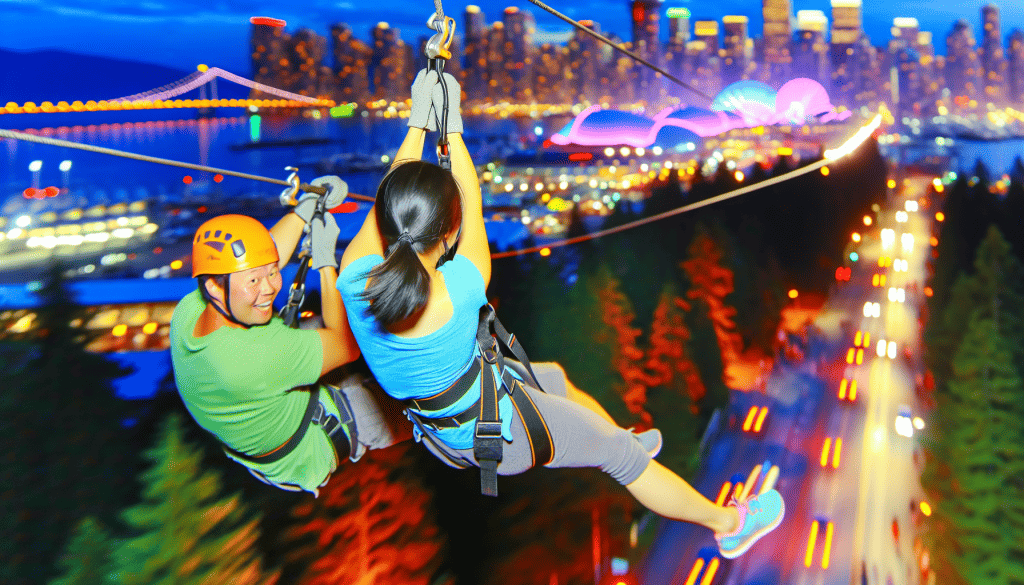 Exciting ziplining adventure at Slotzilla in downtown Las Vegas